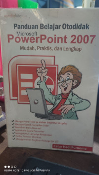 Image of PANDUAN BELAJAR OTODIDAK MICROSOFT POWER POINT