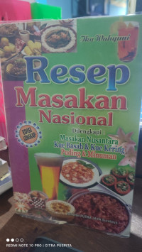 Image of RESEP MASAKAN NASIONAL